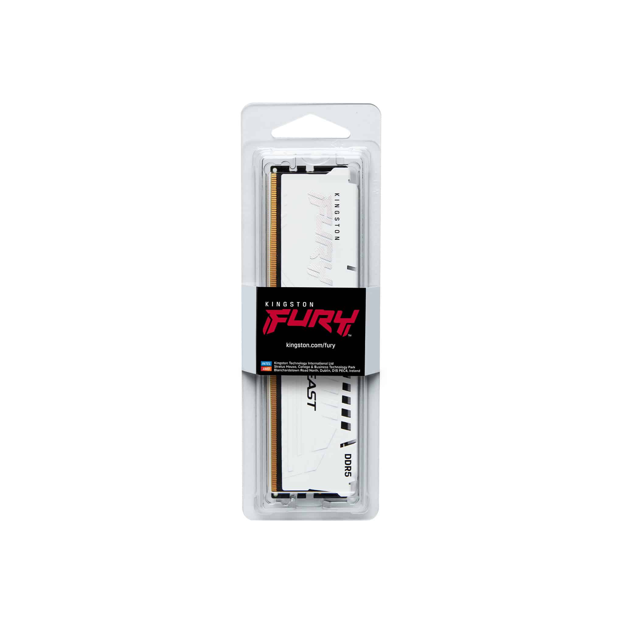 Kingston Technology FURY Beast 16GB 6000MT/s DDR5 CL30 DIMM White EXPO - Afbeelding 4
