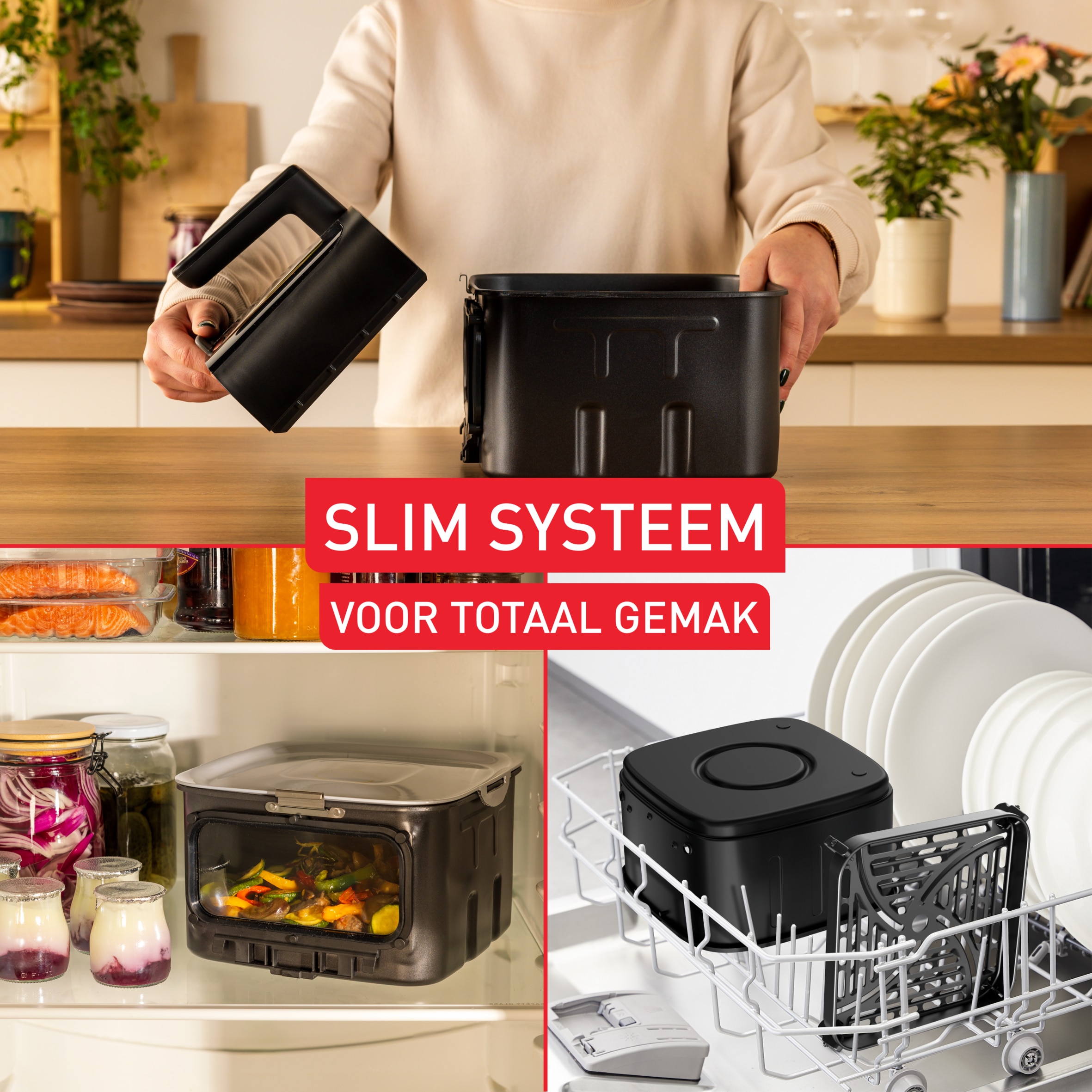 Tefal Easy Fry Smart & Silence XXL EY876D Stille air fryer met kijkvenster - Smart Assist - 7 L - Afbeelding 7