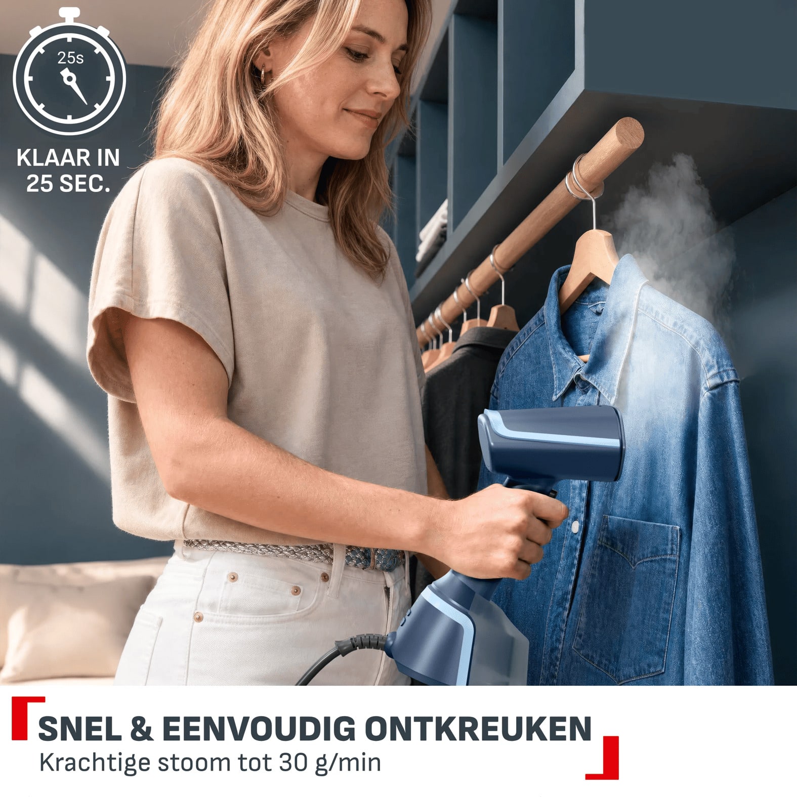 Tefal Steam Xpress DT7511 kledingstomer - Afbeelding 3