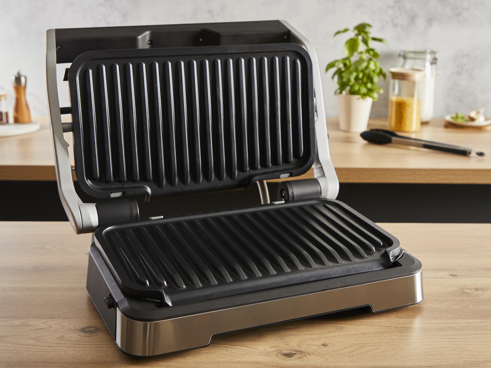 Tefal OptiGrill 2in1 XL OptiGrill 2-in-1 XL GC782D intelligente grill en bbq rvs - Afbeelding 4
