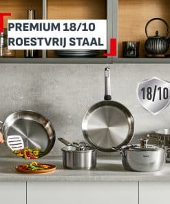 Tefal Extreme wokpan zonder coating 28 cm - inductie - Afbeelding 4