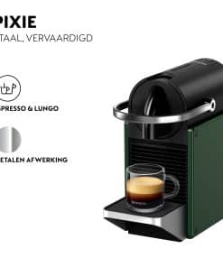 Krups Pixie XN3063 koffiemachine, donkergroen - Afbeelding 3