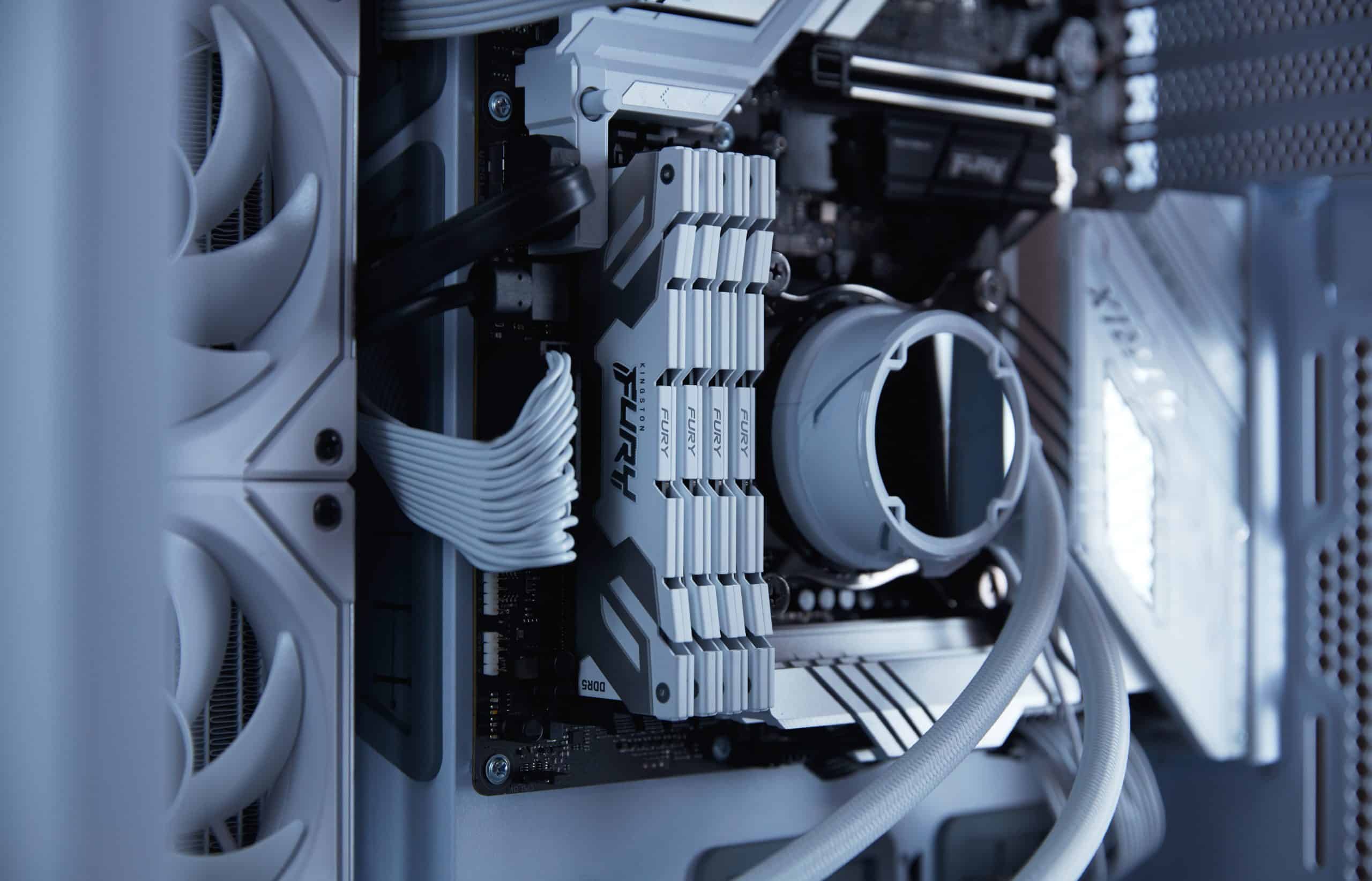 Kingston Technology FURY 32GB 6400MT/s DDR5 CL32 DIMM Renegade White XMP - Afbeelding 7
