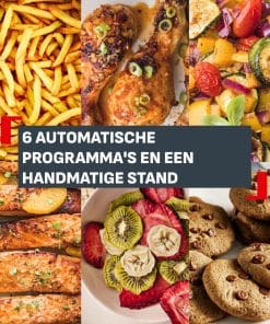Tefal Ever Fry Dual XXL Dubbele air fryer met infraroodtechnologie - 7 programma's - 11L EY9478E0 - Afbeelding 6