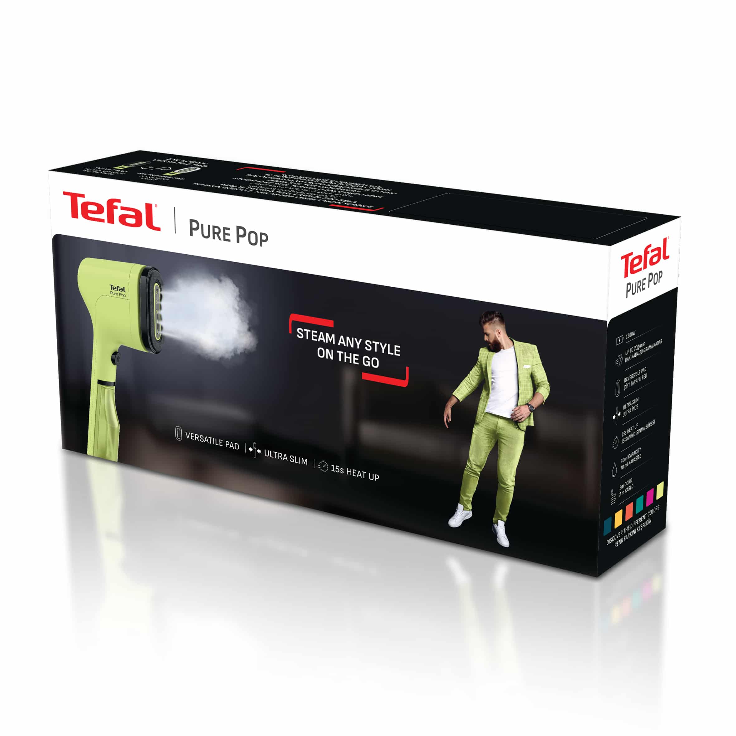 Tefal Pure Pop DT2025 Kledingstomer - Afbeelding 3
