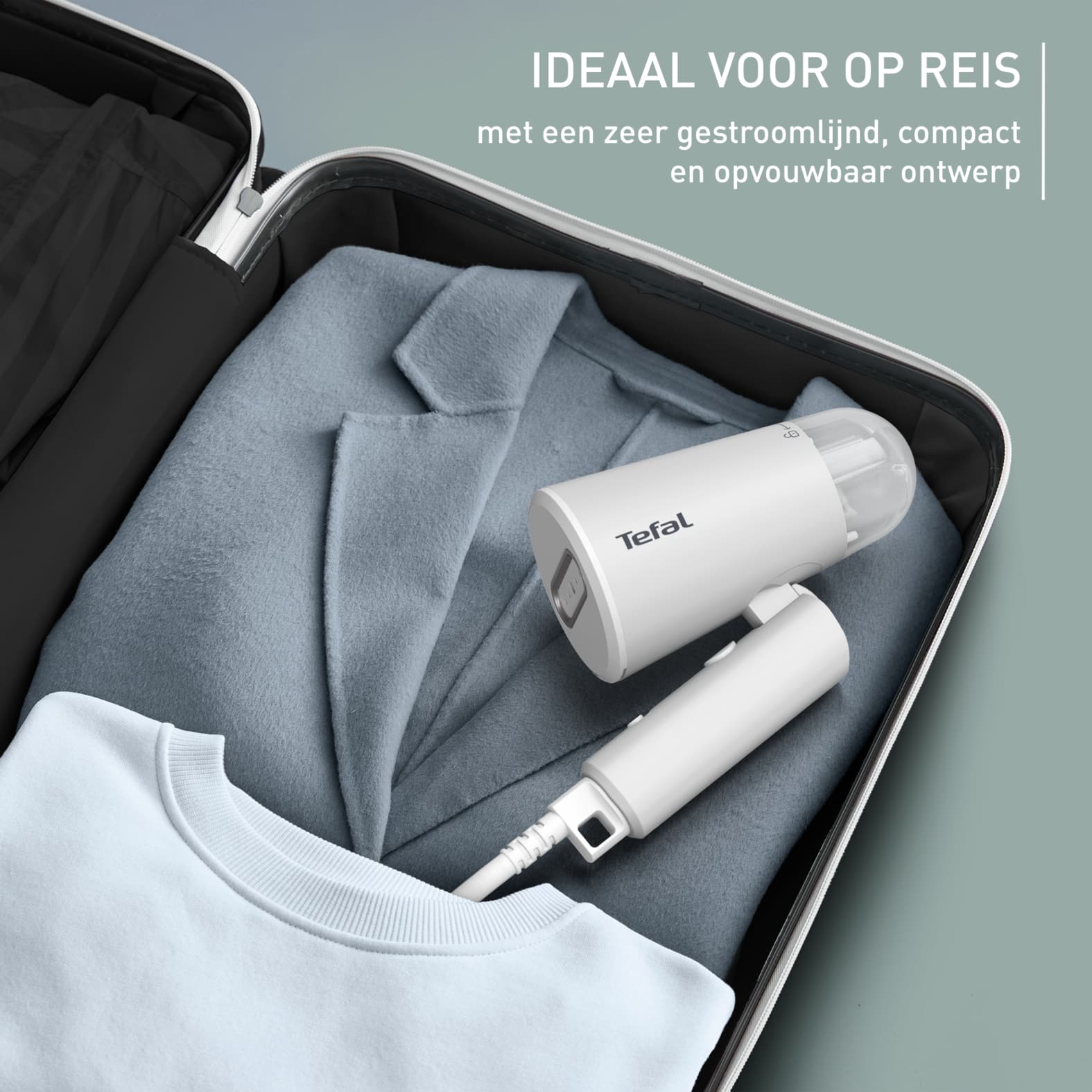 Tefal Origin Travel DT1020 Kledingstomer - Afbeelding 2