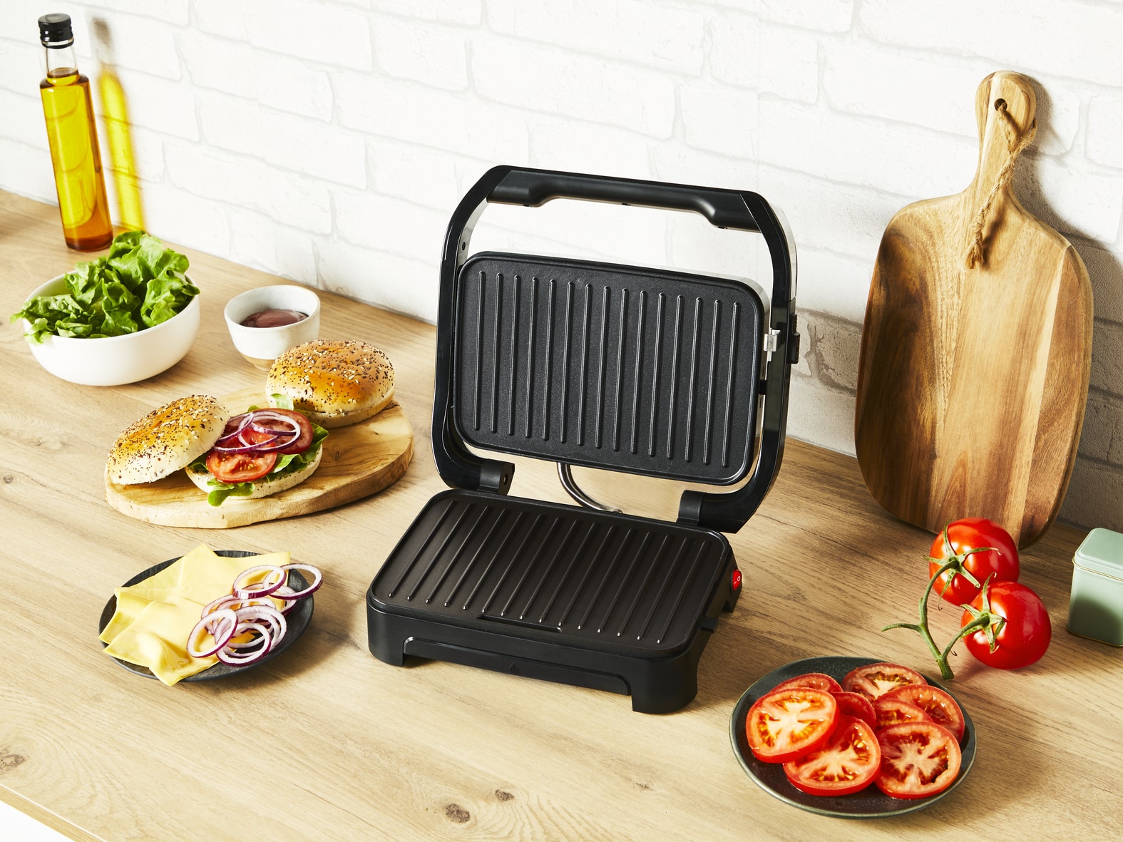 Tefal Inicio Compact GC270D paninimaker & grill - Afbeelding 3