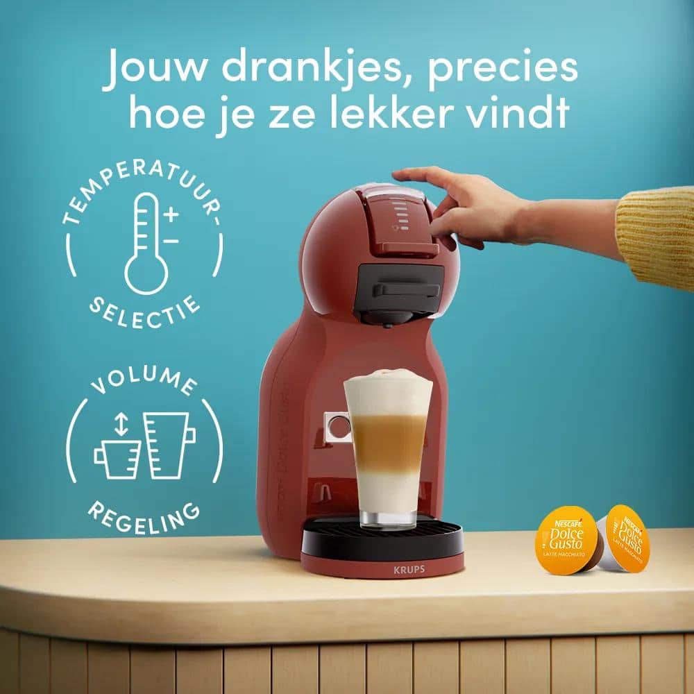 Krups Mini Me NESCAFÉ Dolce Gusto 2 KP1435 koffiecupmachine - Afbeelding 5