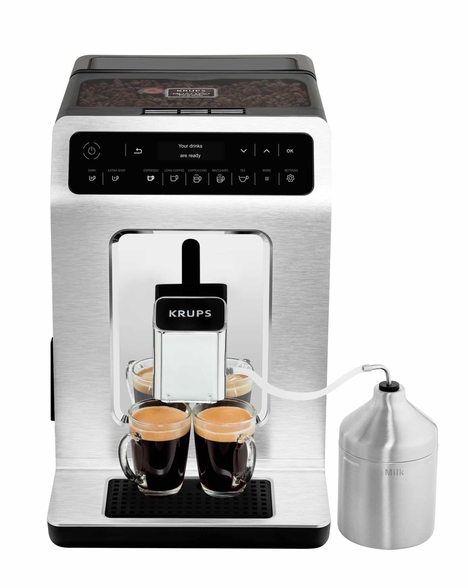 Krups Evidence volautomatische espressomachine - Chrome EA891C - Afbeelding 7