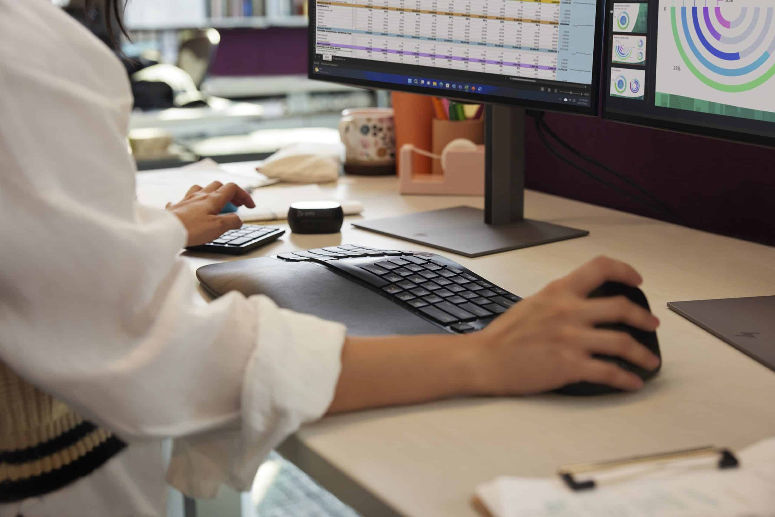 HP 965 Ergonomic Wireless Keyboard - Afbeelding 5