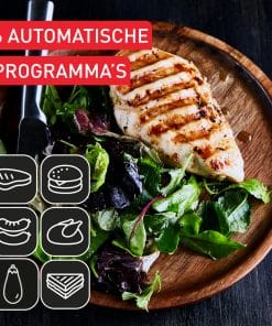 Tefal OptiGrill Eco Design OptiGrill GC71EL Intelligente contactgrill - Keramische platen - 6 automatische programma's - Afbeelding 5