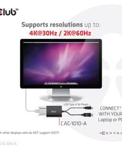 CLUB3D DisplayPort to Dual Link DVI-D HDCP OFF version Active Adapter M/F for Apple Cinema Displays - Afbeelding 5
