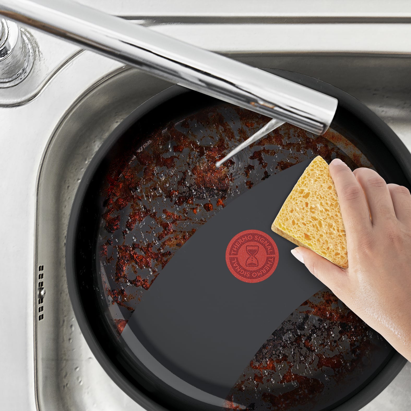 Tefal Change Black keramische hapjespan 24 cm - inductie - Afbeelding 6