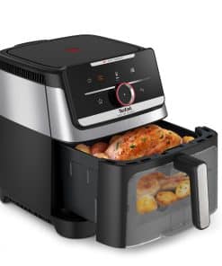 Tefal Easy Fry Smart & Silence XXL EY876D Stille air fryer met kijkvenster - Smart Assist - 7 L