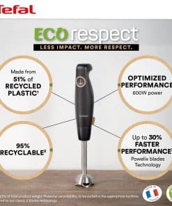 Tefal Eco Respect Staafmixer HB46E8 Blender - Afbeelding 6