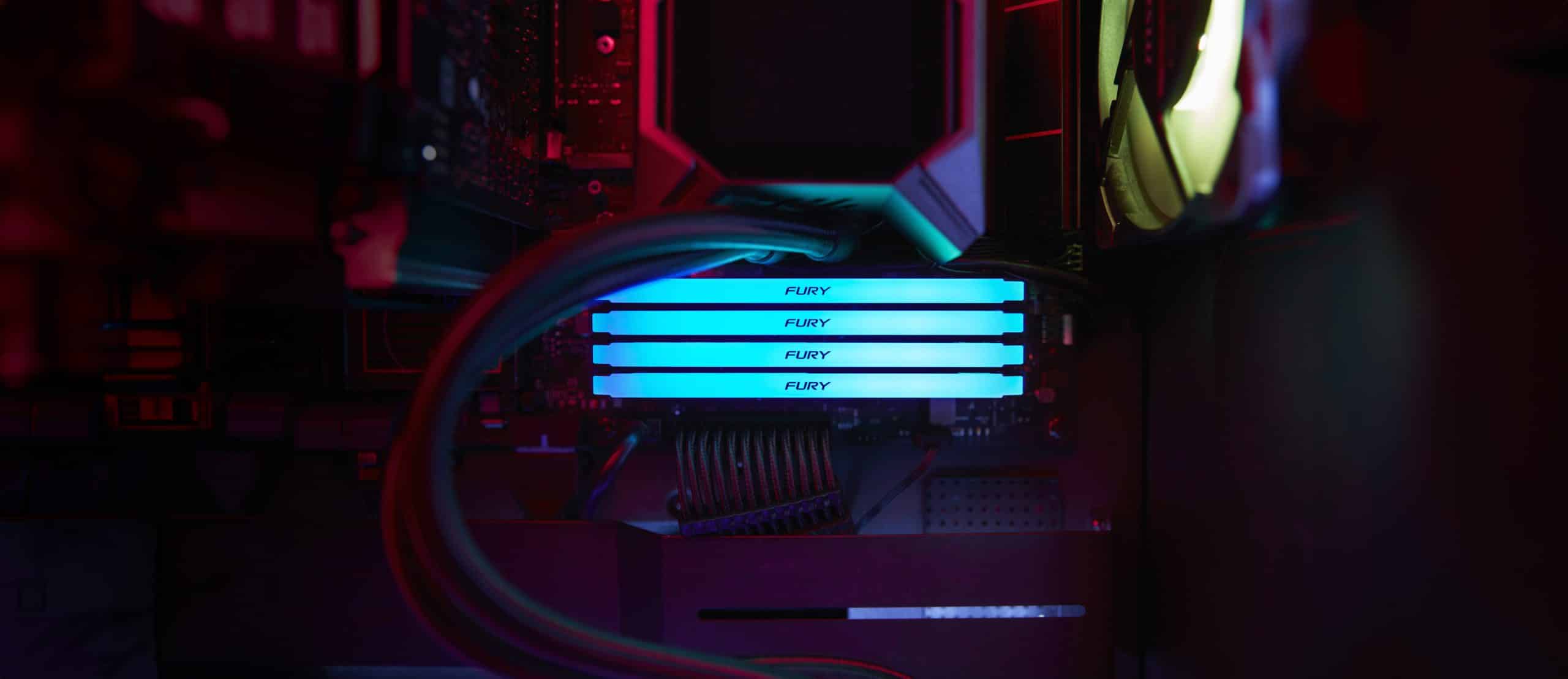 Kingston Technology FURY Beast 128GB 3200MT/s DDR4 CL16 DIMM (Sets van 4) RGB - Afbeelding 6