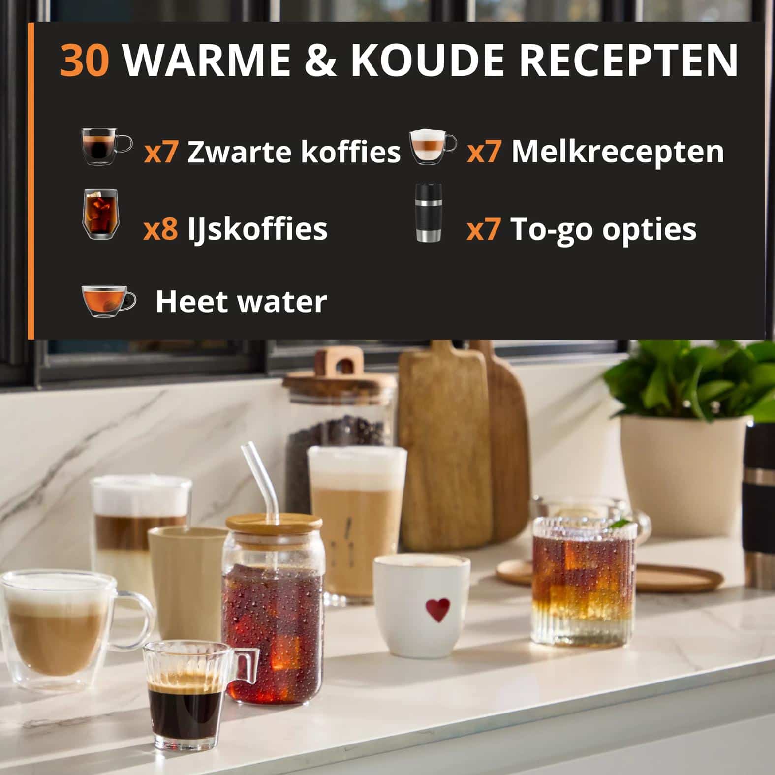 Krups Sensation Elite Hot & Cold EA918G volautomatische koffiemachine - Afbeelding 4
