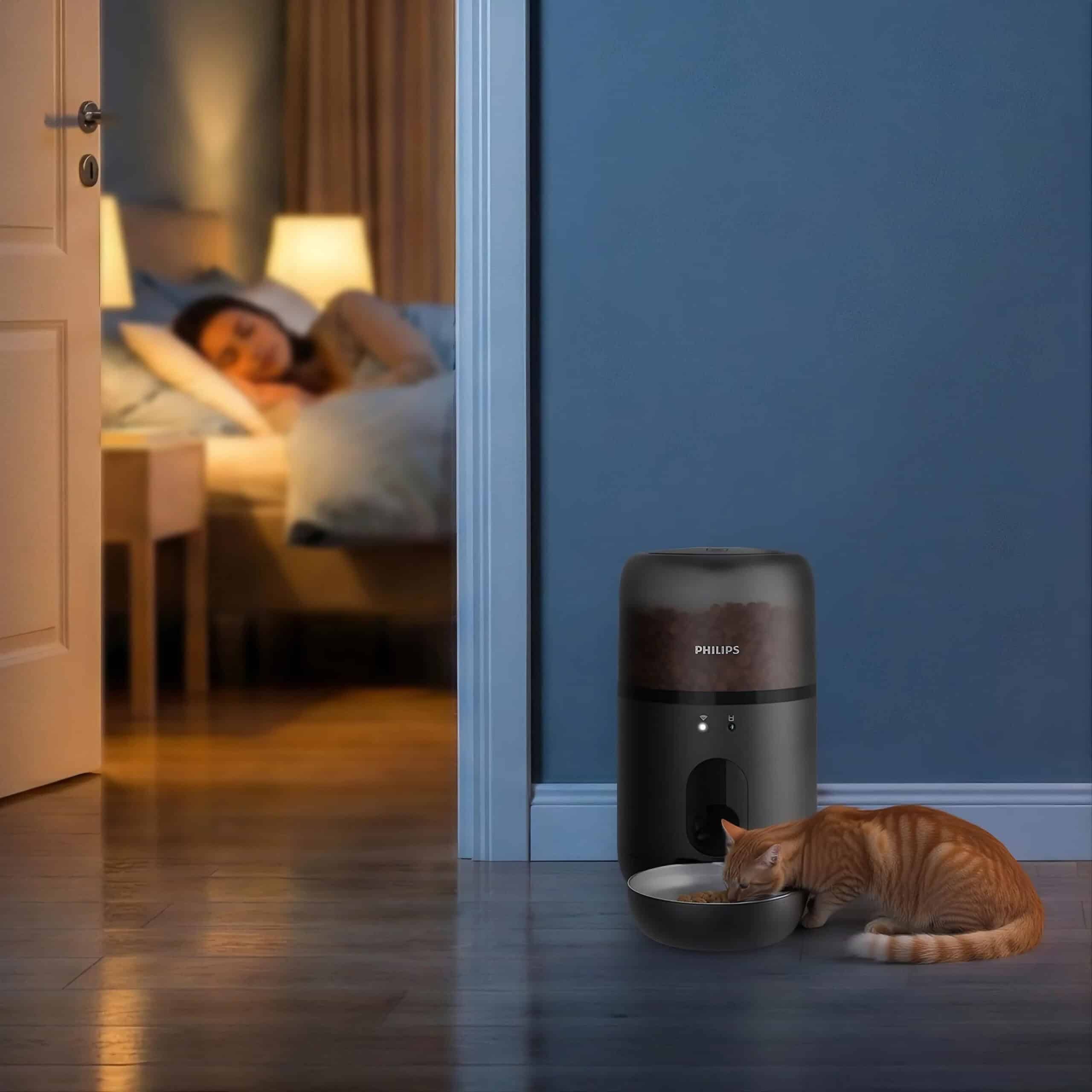 Philips 3000 series Smart Feeder 3000-serie met maaltijdplanning PET automatische voerautomaten - Afbeelding 5