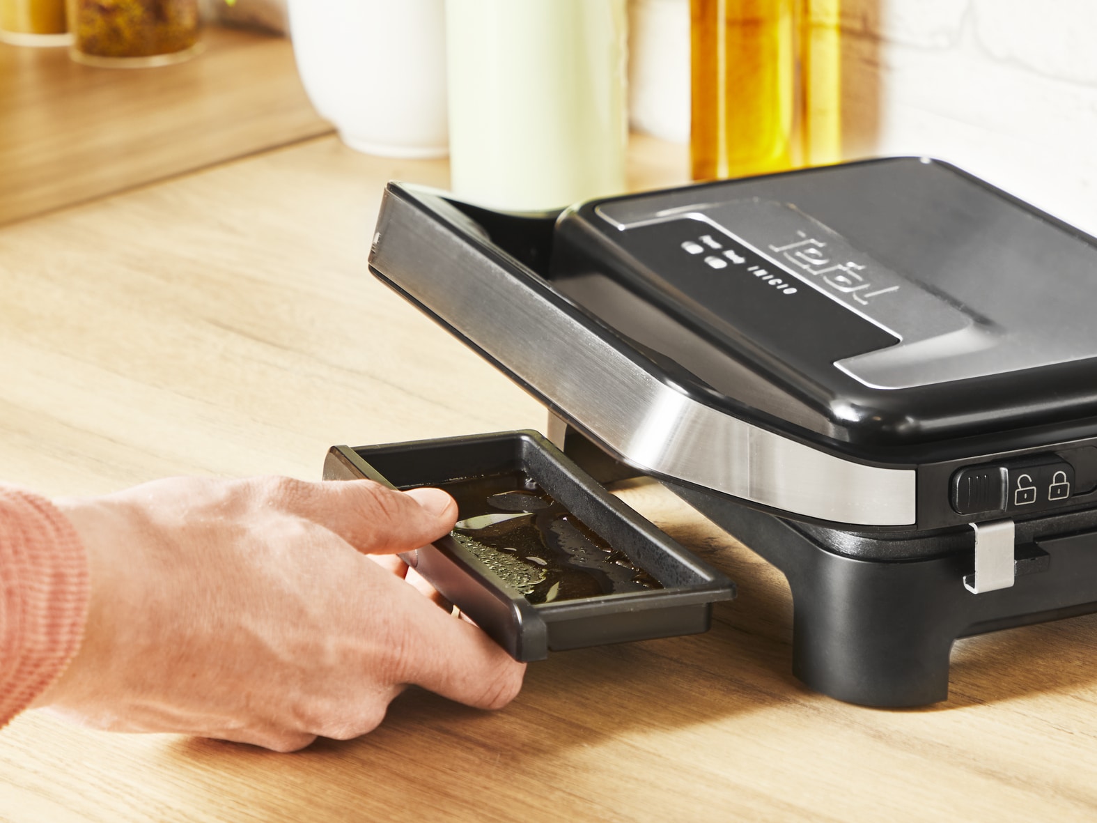 Tefal Inicio Compact GC270D paninimaker & grill - Afbeelding 7