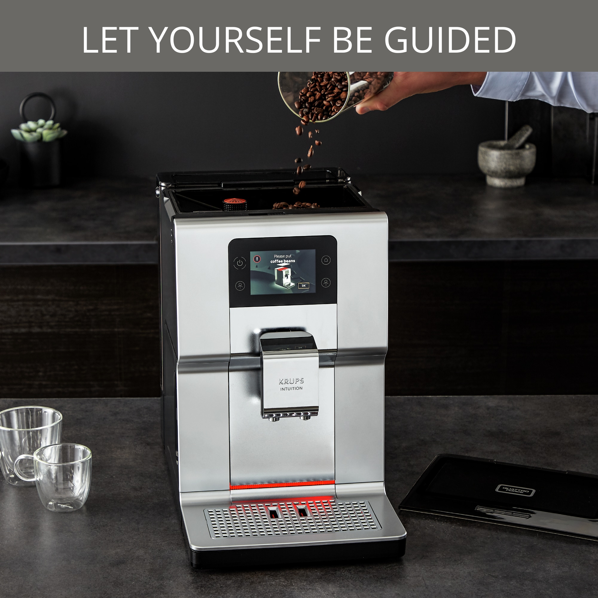 Krups Intuition Experience+ Intuition Preference+ EA875E volautomatische espressomachine - Afbeelding 4