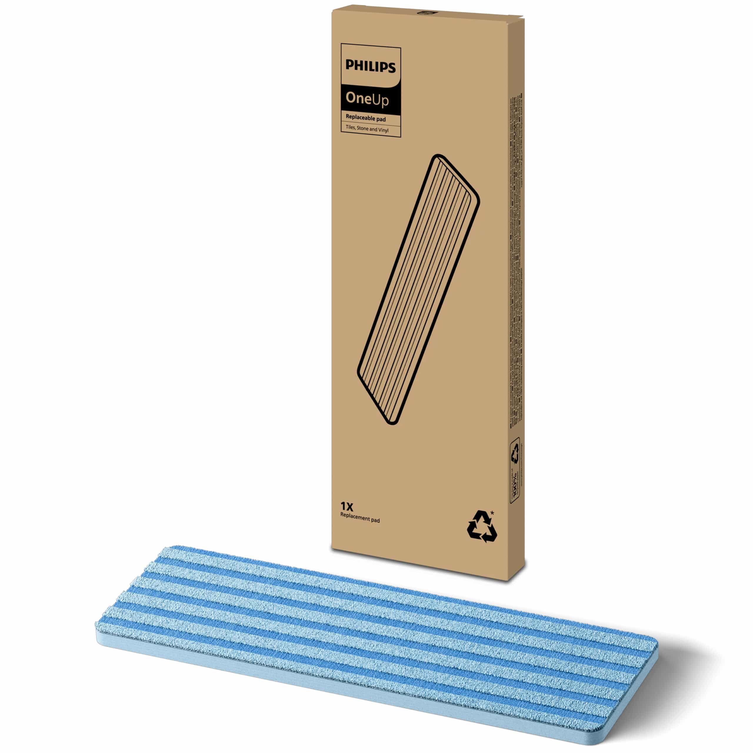 Philips XV1883/10 stofzuiger accessoire Dweilpad Steelstofzuiger