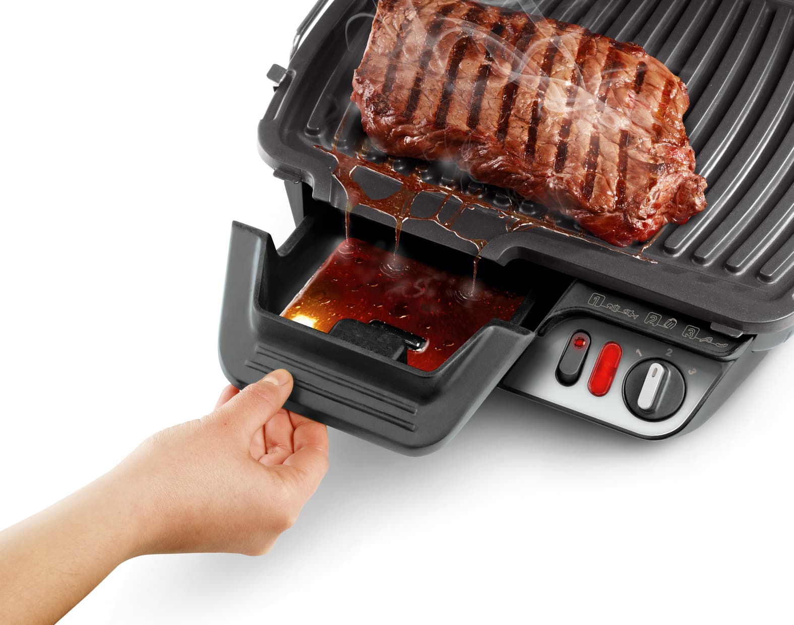Tefal Ultra Compact contactgrill - GC3088 - Afbeelding 5