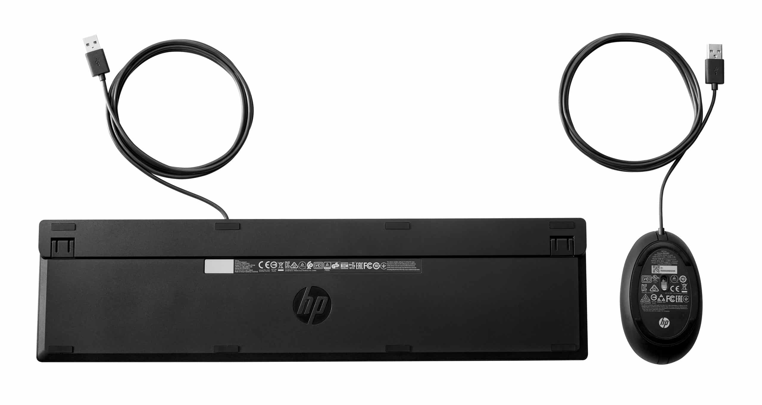HP 320MK muis en toetsenbord met kabel voor desktop - Afbeelding 3