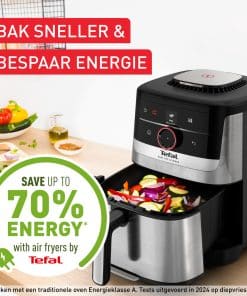 Tefal Easy Fry Smart & Silence 5L stille air fryer EY572DE0 - Afbeelding 6