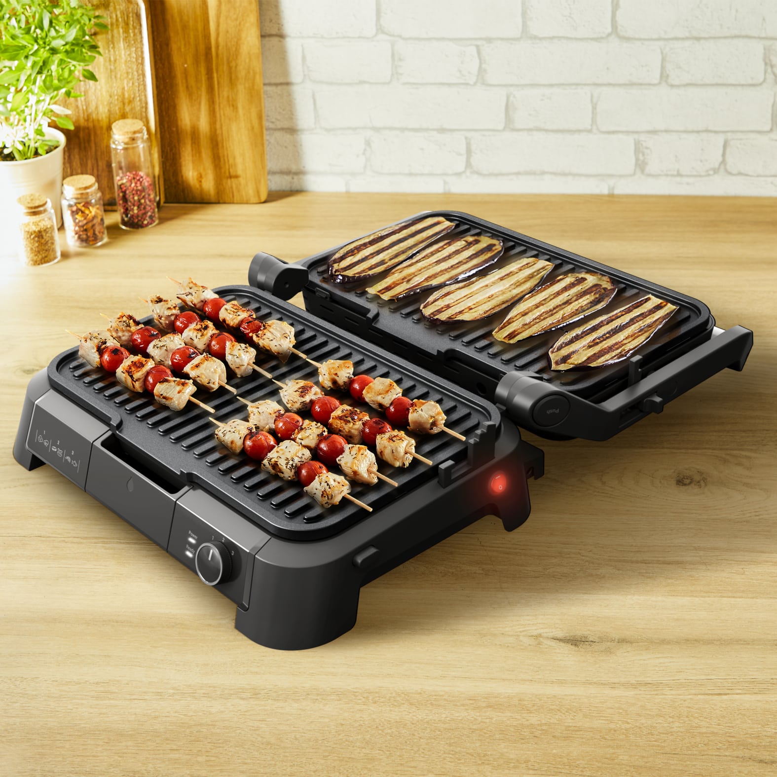 Tefal SuperGrill 3-in-1 XL SuperGrill 3-in-1 GC520D XL contactgrill, barbecue en ovenstand - Afbeelding 6
