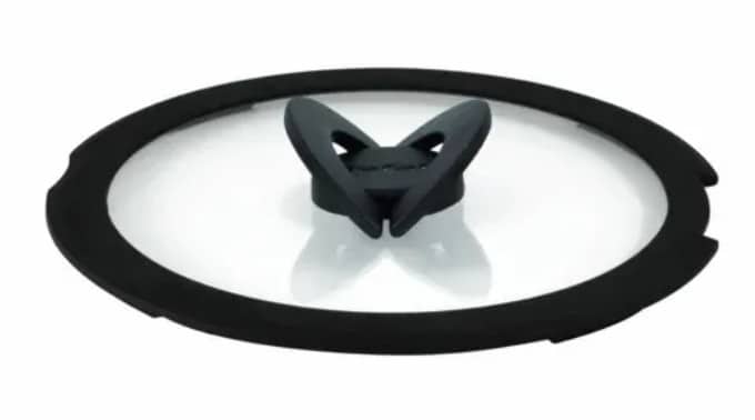 Tefal L9846453 deksel Rond Zwart, Doorschijnend