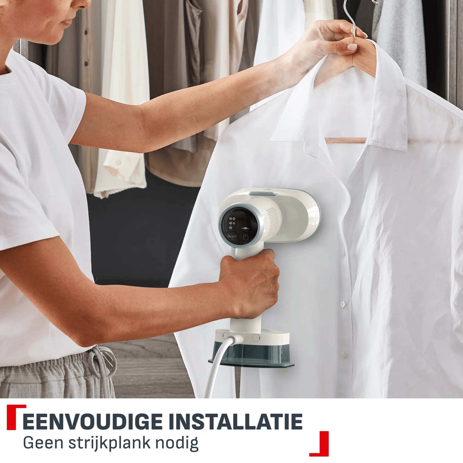 Tefal AeroSteam S DT9322 kledingstomer met zuigkracht - Afbeelding 5
