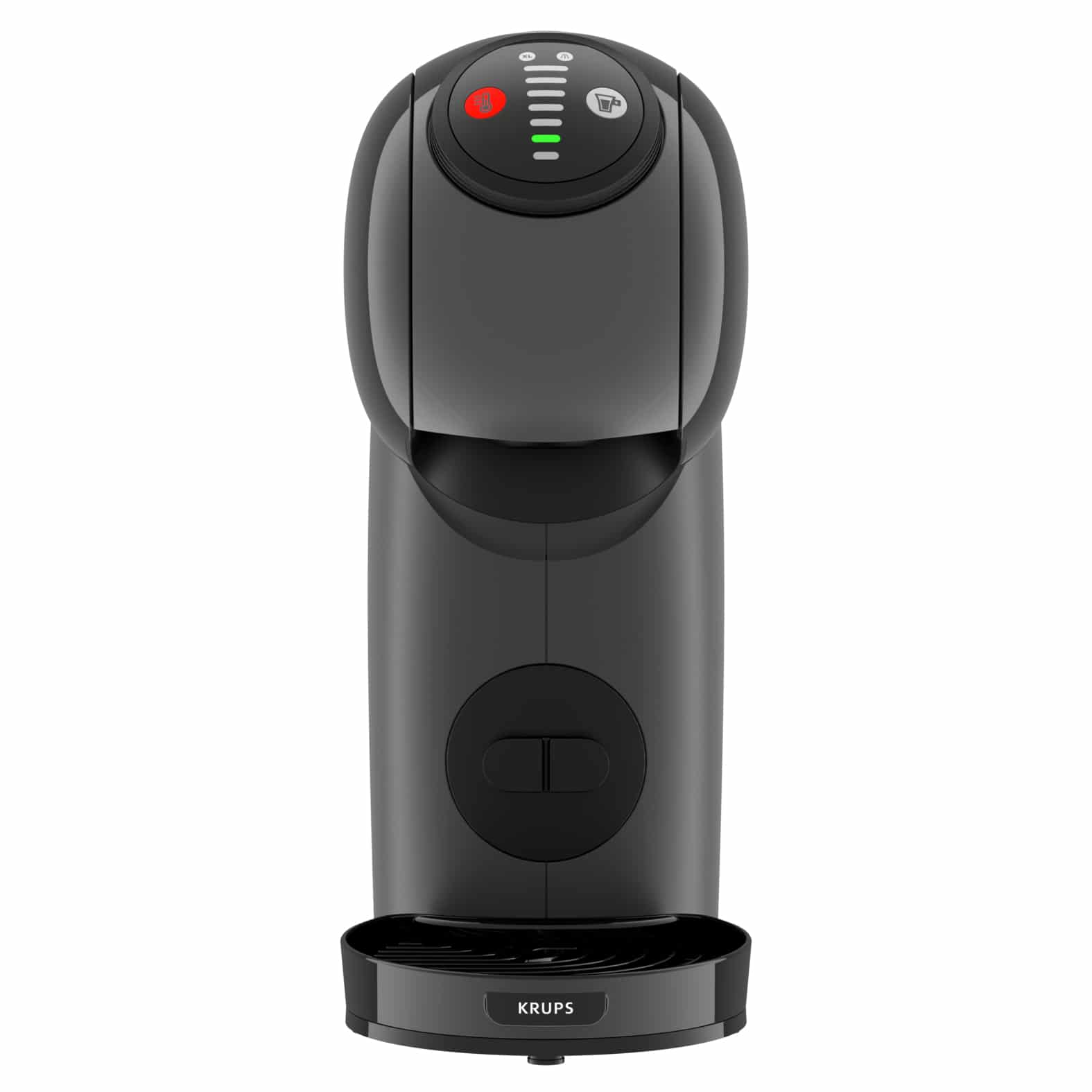 Krups Genio S KP243B automatische koffiemachine voor capsules antraciet