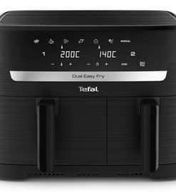 Tefal Easy Fry EY901N Dubbel 8,3 l Vrijstaand 2700 W Heteluchtfriteuse Zwart