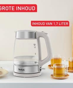 Tefal Glass Kettle KI605B glazen waterkoker - Afbeelding 5
