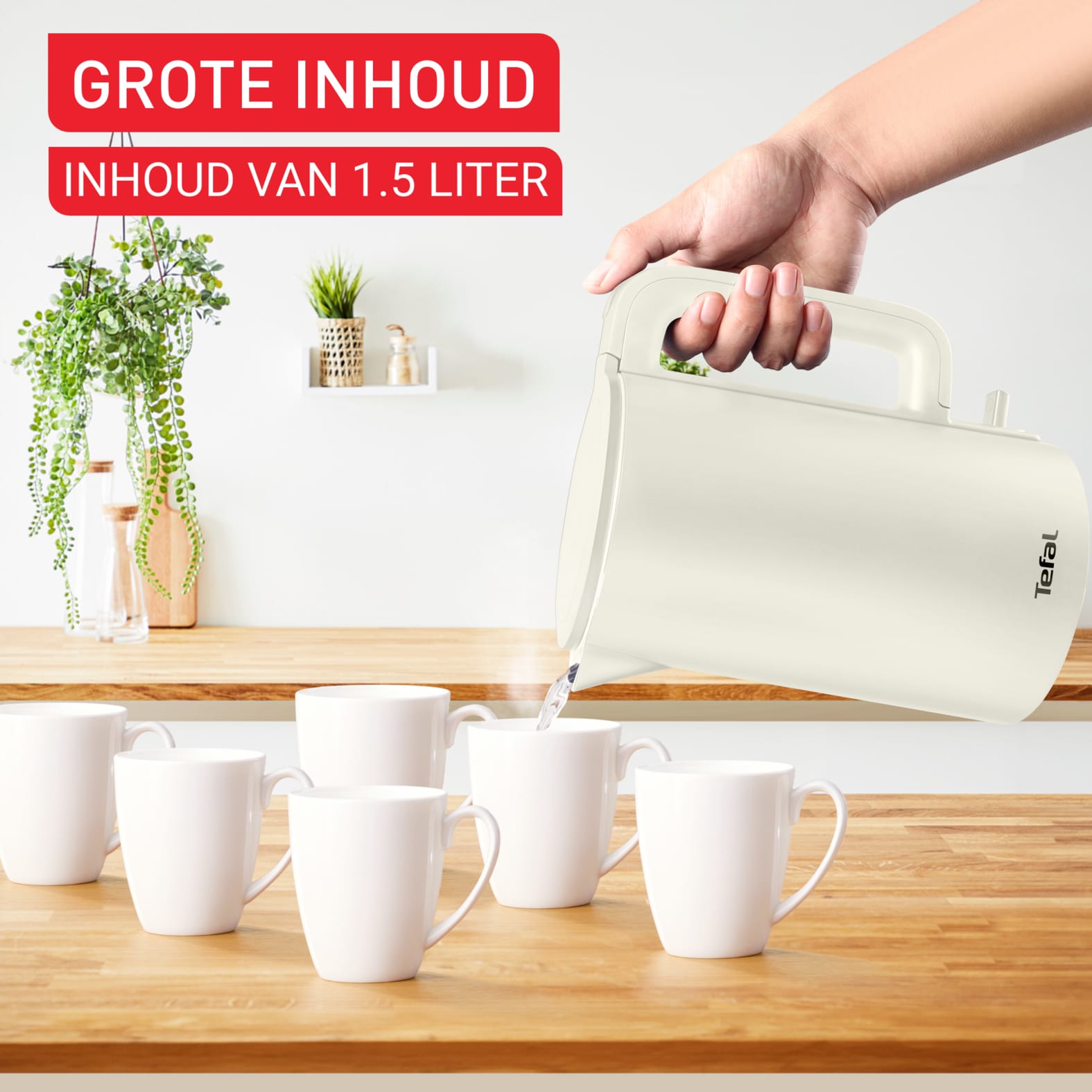 Tefal Thermo Protect KO140A waterkoker - Afbeelding 7