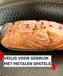 Tefal Master Ceramic keramische koekenpannen set 24/28 cm - inductie - Afbeelding 4
