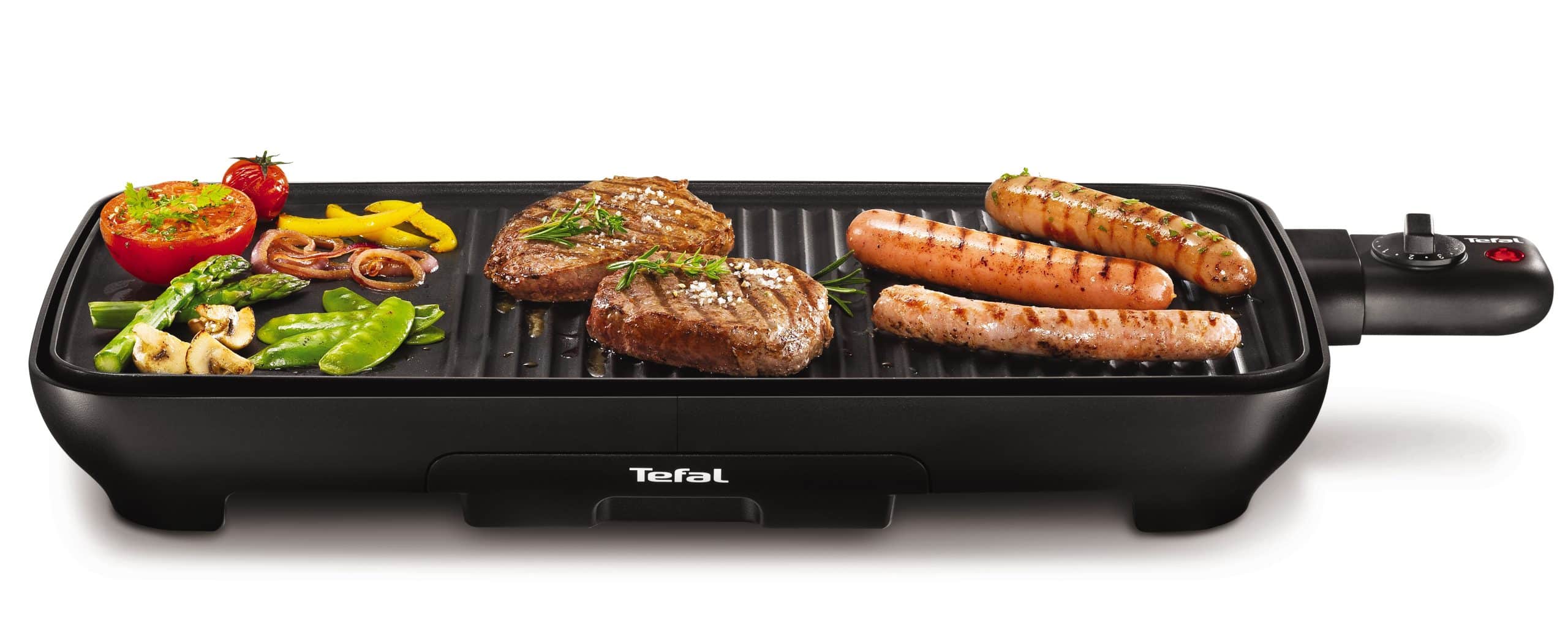Tefal Grill / Plancha Malaga 2/3 grill 1/3 plancha TG3918 - Afbeelding 6