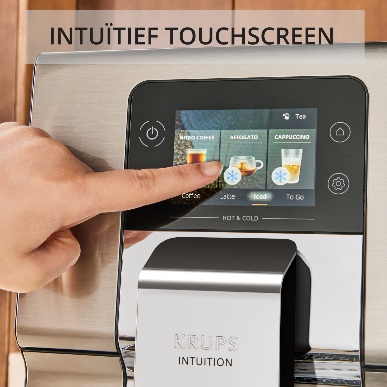 Krups Intuition Experience Hot&Cold EA879E volautomatische koffiemachine - Afbeelding 5