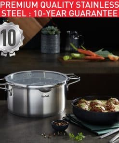 Tefal Nordica 3-delige set (steelpan 16 cm, kookpan 20/24 cm) - inductie - Afbeelding 3