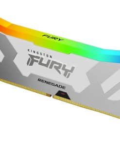 Kingston Technology FURY 16GB 6400MT/s DDR5 CL32 DIMM Renegade RGB White XMP