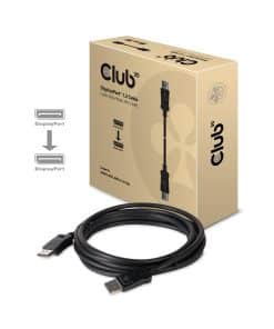 CLUB3D Displayport 1.2 Cable M/M 3Meter 4K60Hz 21.6Gbps - Afbeelding 3