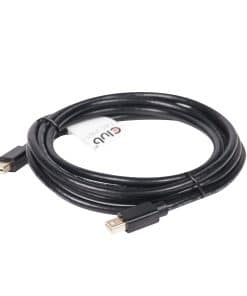 CLUB3D Mini DisplayPort 1.2 HBR2 Cable M/M 2meter 4K60Hz - Afbeelding 3