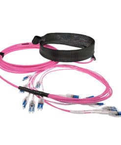 ACT 10 meter Multimode 50/125 OM4 glasvezel prefabkabel 24F LC Polarity Twist - Afbeelding 2