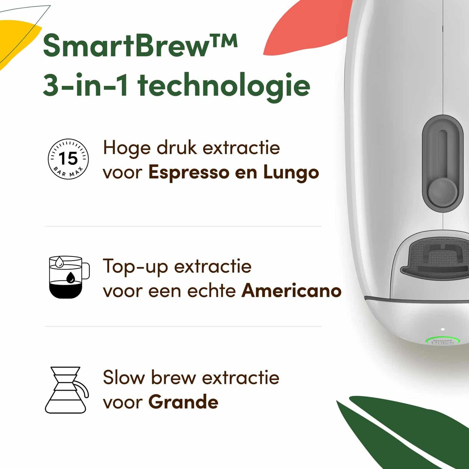 Krups NESCAFÉ DOLCE GUSTO NESCAFÉ Dolce Gusto YY5677 NEO Caffè koffiemachine wit - Afbeelding 3