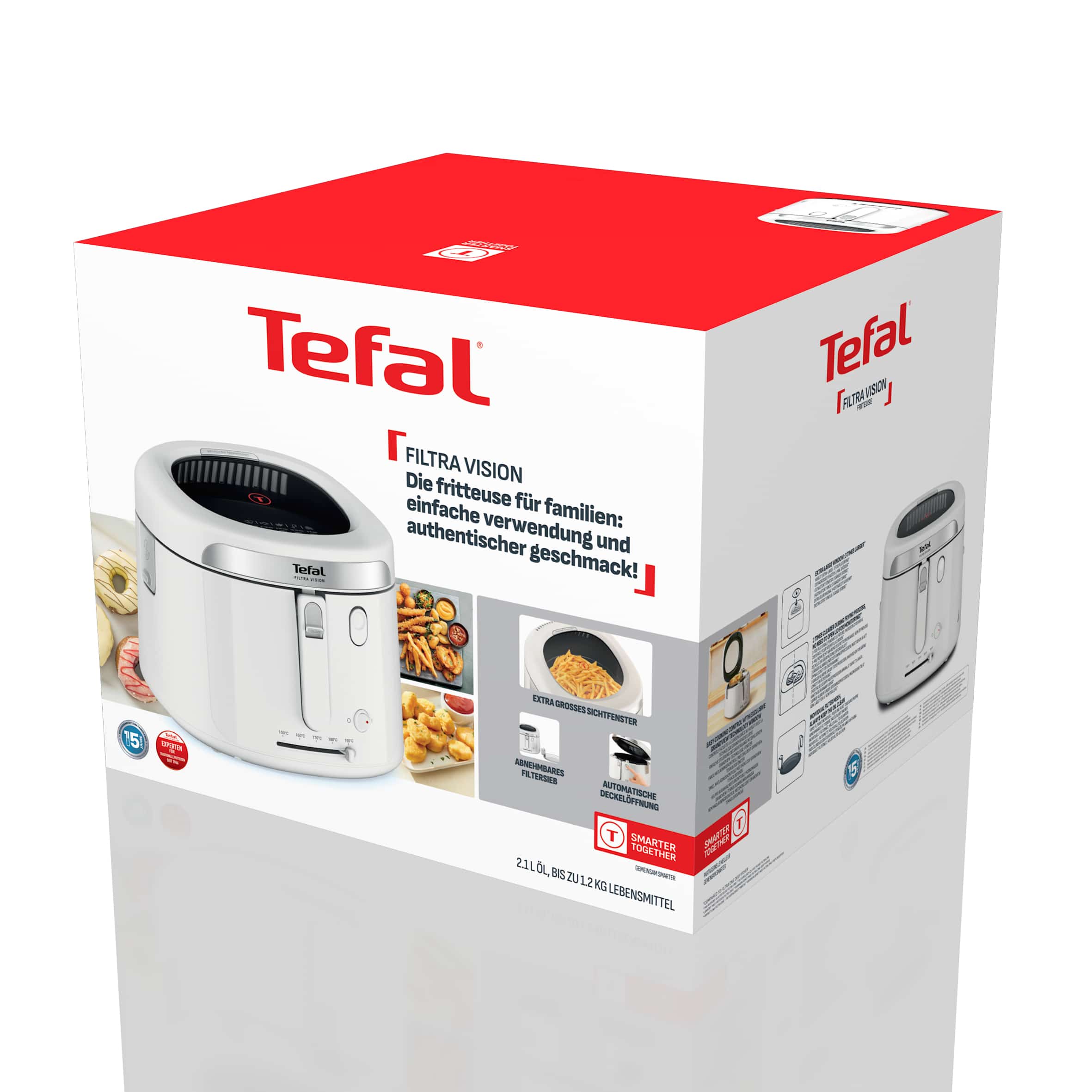 Tefal Filtra Vision FF2541 2,1L friteuse met groot kijkvenster - Afbeelding 5