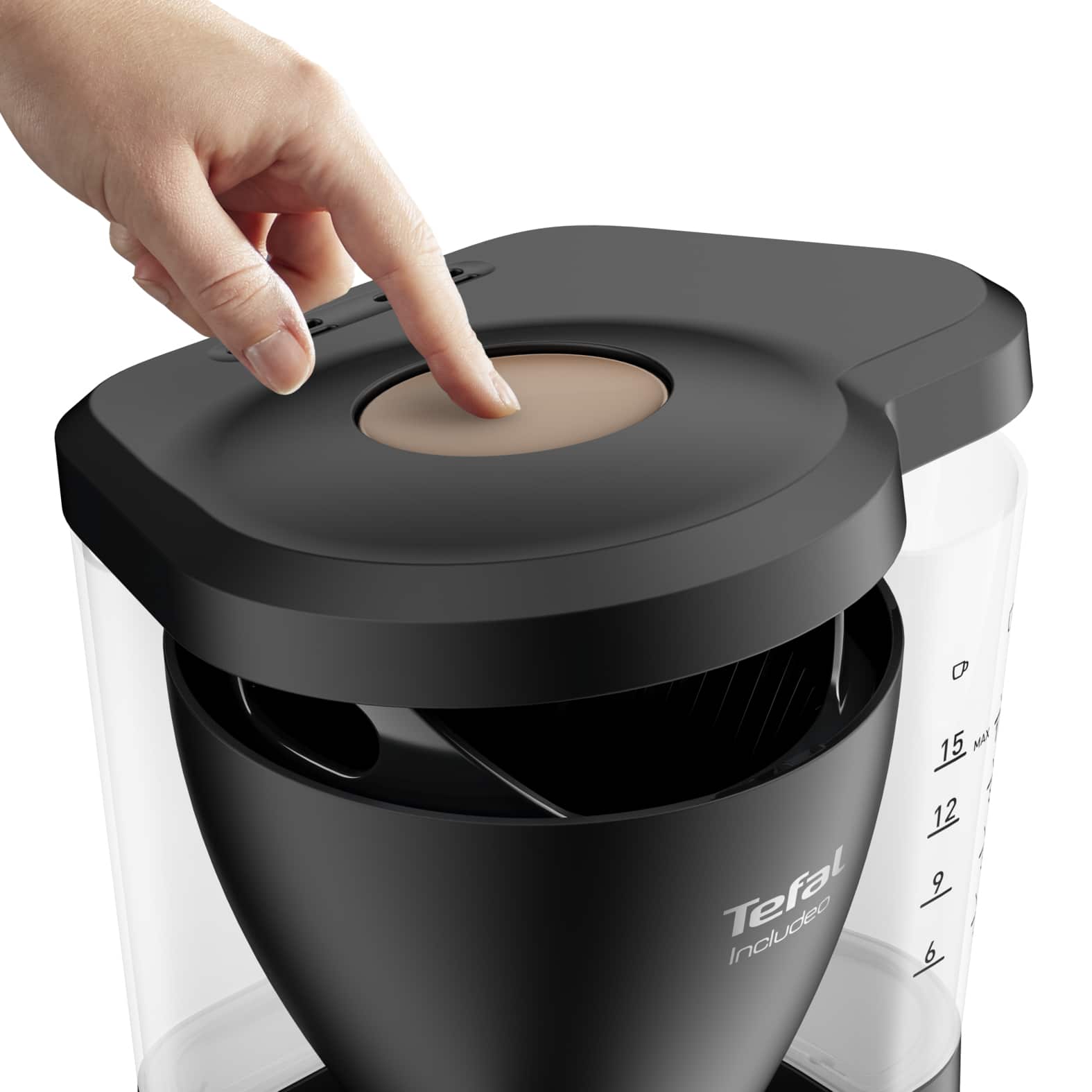 Tefal Includeo CM5338 filterkoffiezetapparaat - Afbeelding 4