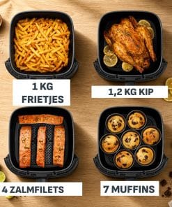 Tefal Easy Fry Max Genius EY2468 Air fryer 5L - Afneembare voorzijde - 10 programma's - Afbeelding 4