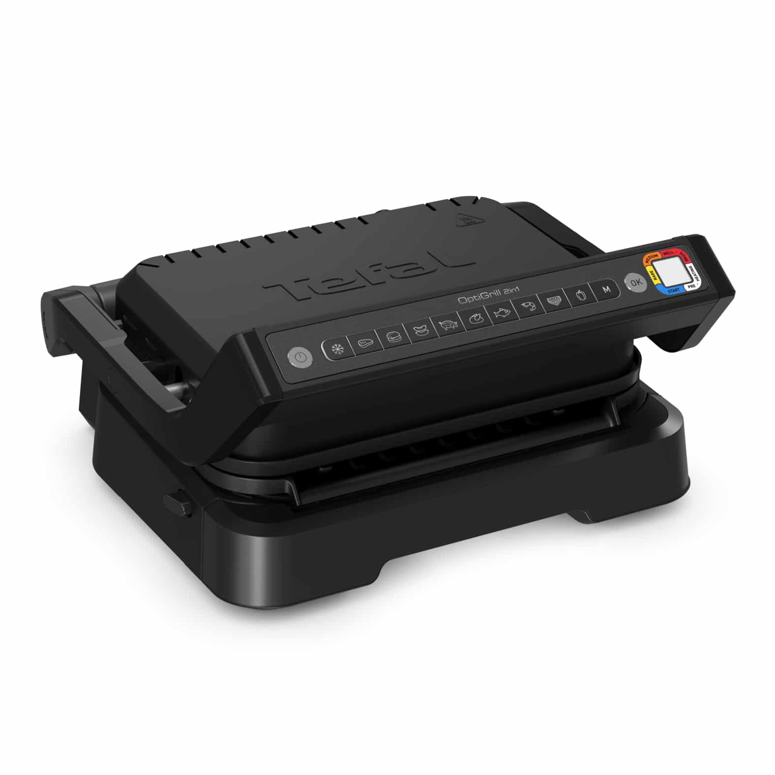 Tefal OptiGrill 2in1 OptiGrill 2-in-1 GC7728 intelligente grill en bbq zwart - Afbeelding 3