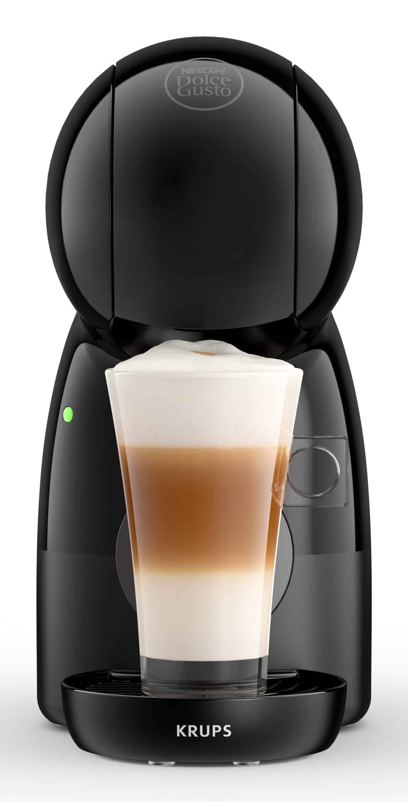 Krups Piccolo XS NESCAFÉ DOLCE GUSTO KP1A3B HANDMATIGE KOFFIEMACHINE - ZWART/ANTRACIET - Afbeelding 2
