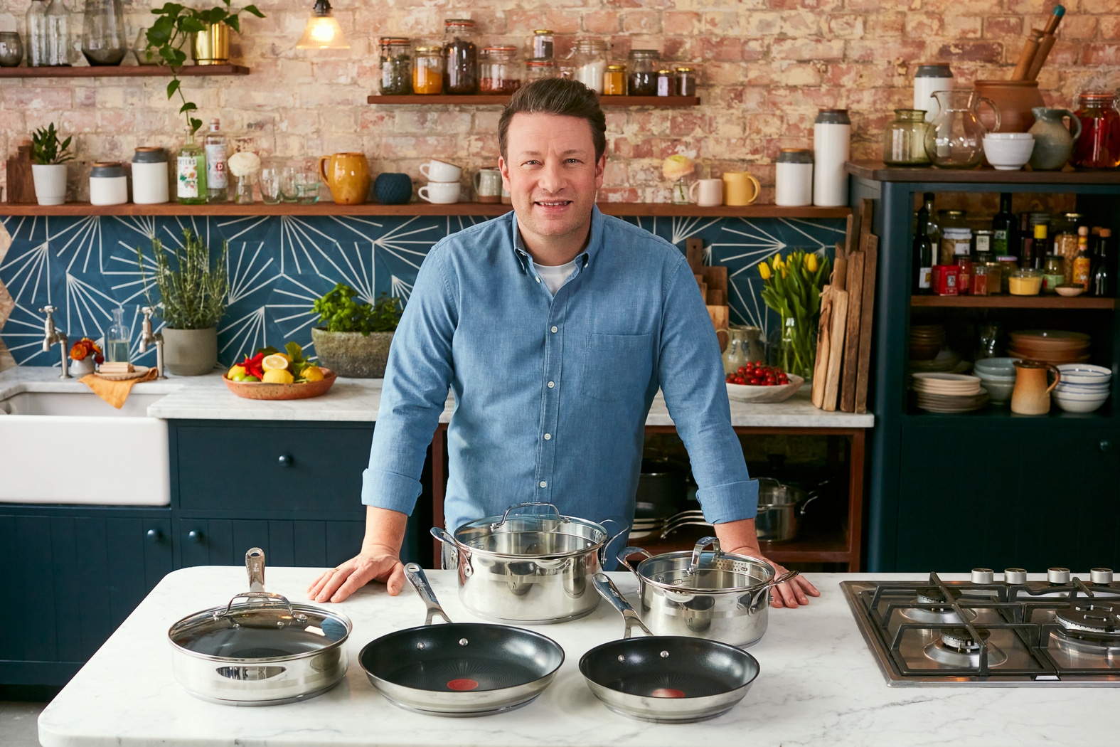 Tefal Jamie Oliver Cook Smart hapjespan 25 cm - Afbeelding 5